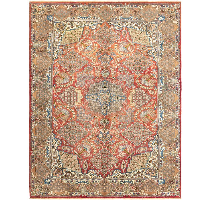 9' 10 x 13' Isfahan Persian Rug