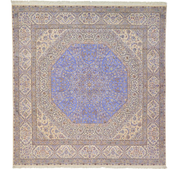 9' 11 x 10' 4 Nain Persian Square Rug
