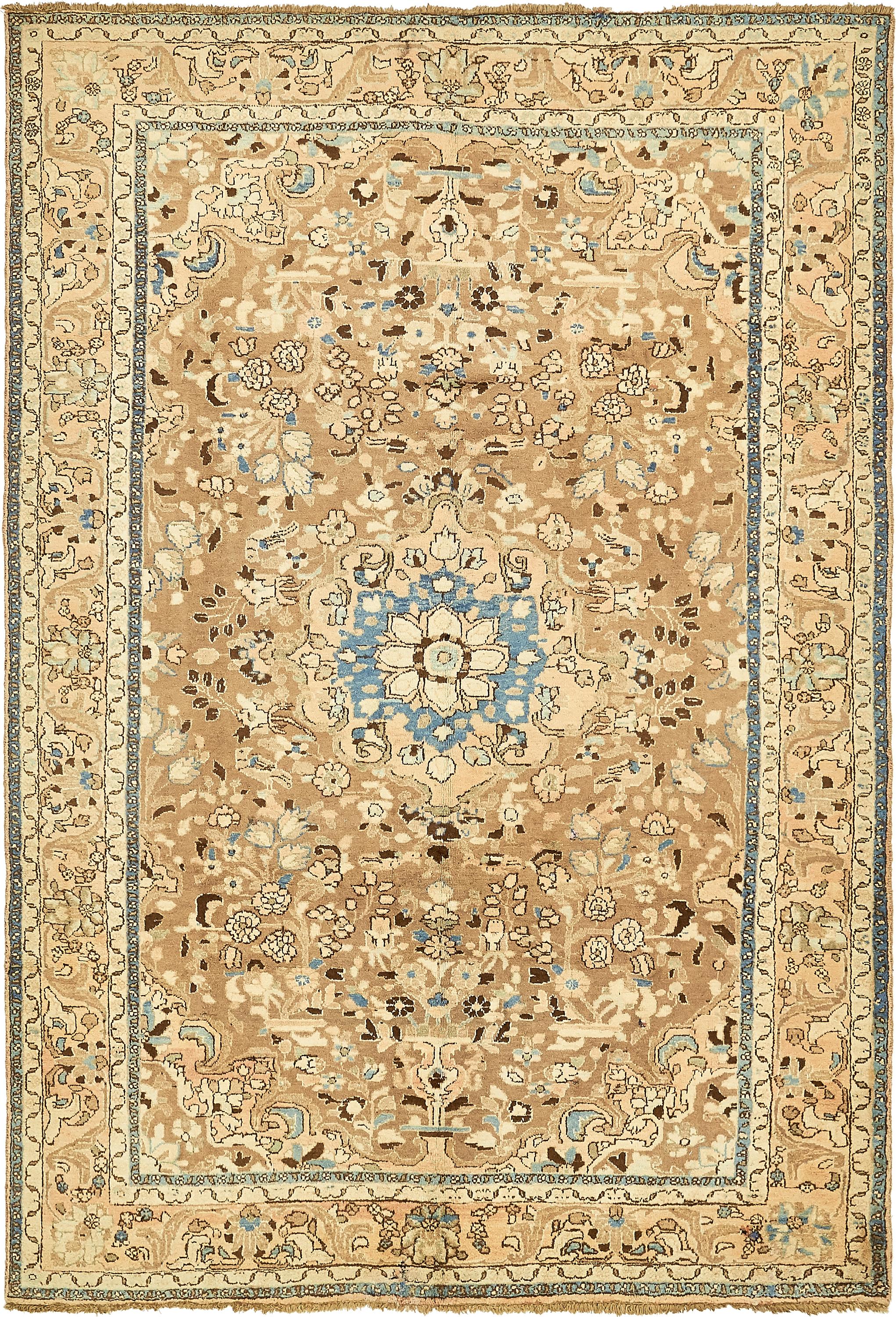 Olive 6' 11 x 10' 1 Farahan Persian Rug eSaleRugs