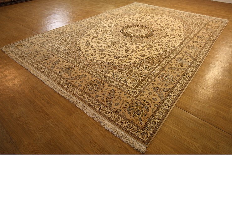 10' x 14' 5 Nain Persian Rug