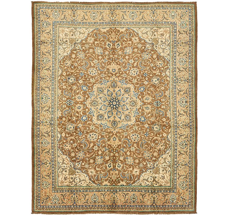 9' 10 x 13' Meshkabad Persian Rug