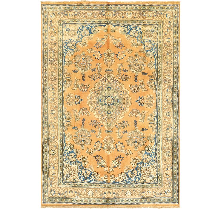 7' x 10' 8 Golpayegan Persian Rug