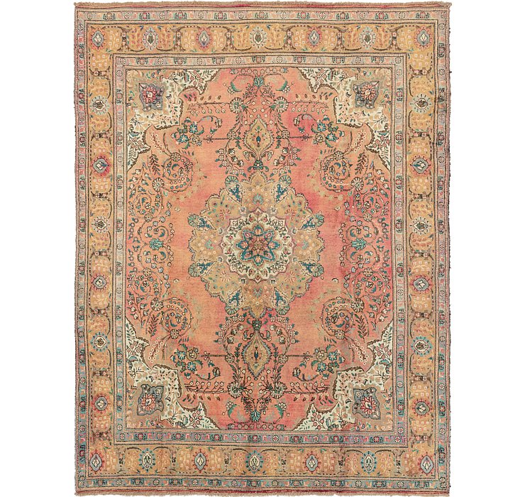 10' x 13' Tabriz Persian Rug