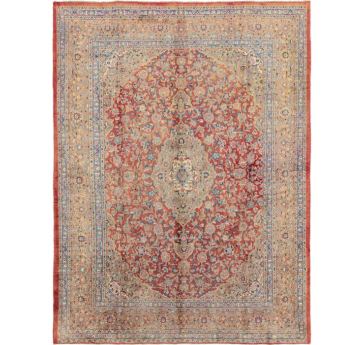 9' 8 x 13' Mashad Persian Rug