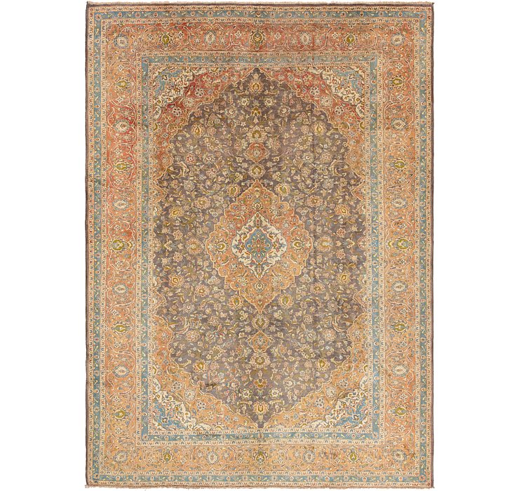 9' 9 x 13' 5 Kashan Persian Rug