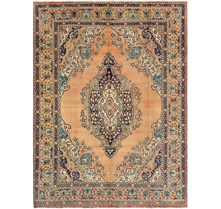 9' 10 x 13' Tabriz Persian Rug