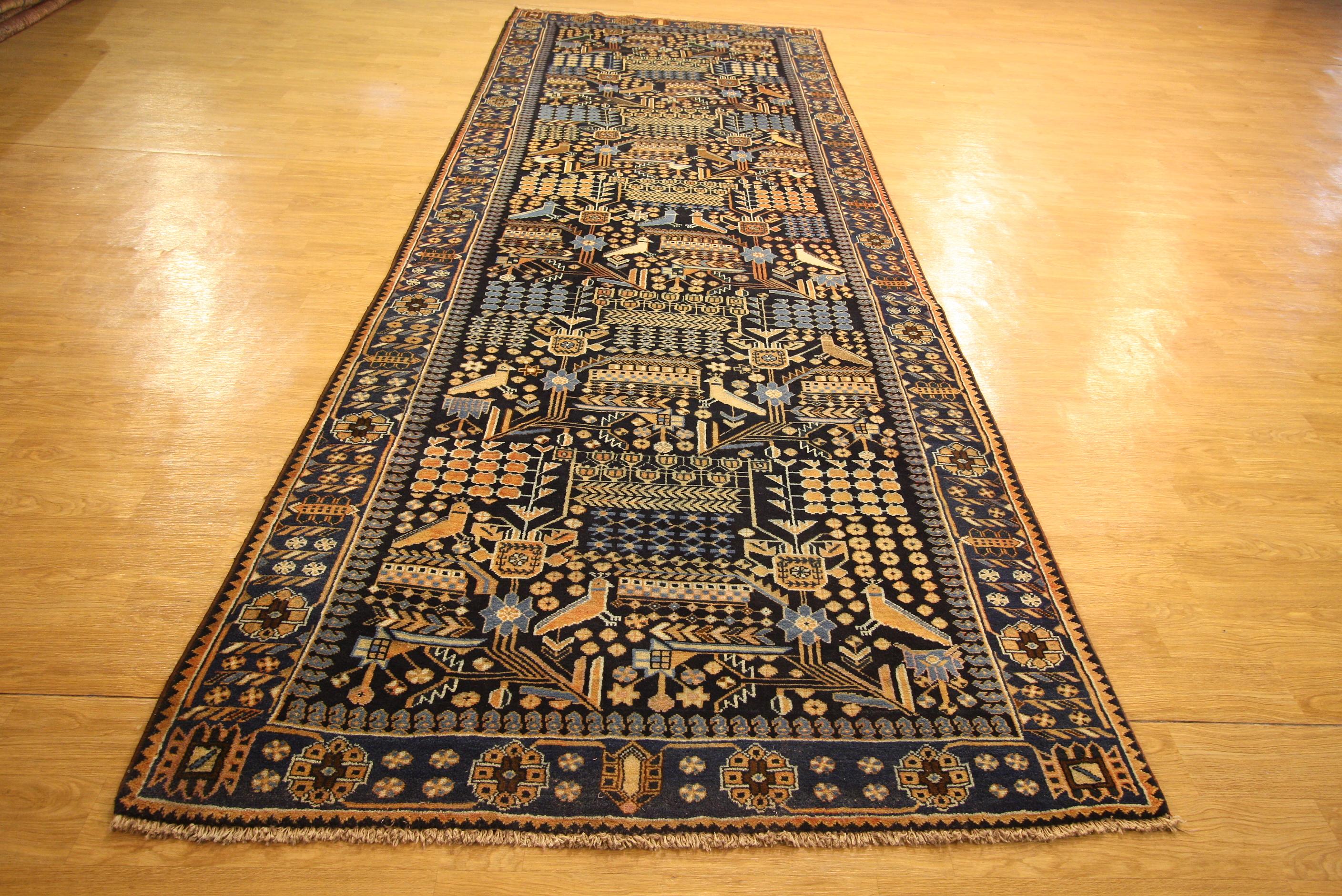 Navy Blue 5' 2 x 13' 5 Tafresh Persian Runner Rug eSaleRugs