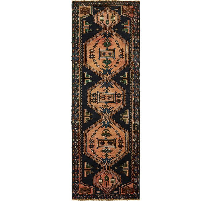 3' 5 x 10' 4 Mazlaghan Persian Runne...