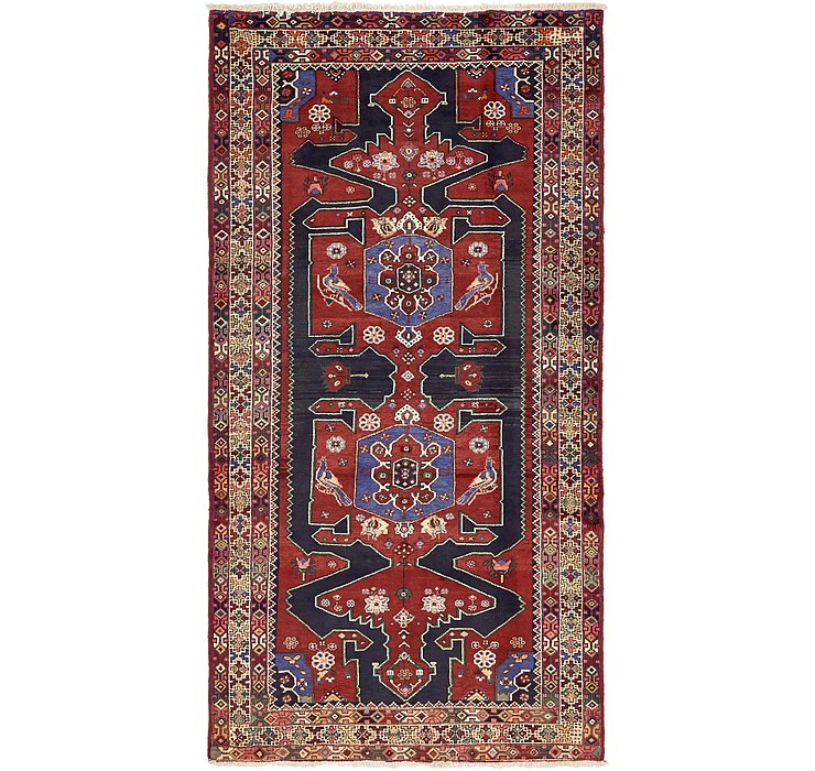 5' 1 x 9' 6 Zanjan Persian Rug