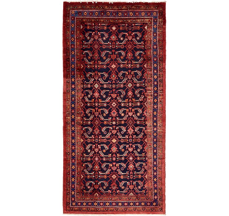 157cm x 325cm Hossainabad Persian Run...