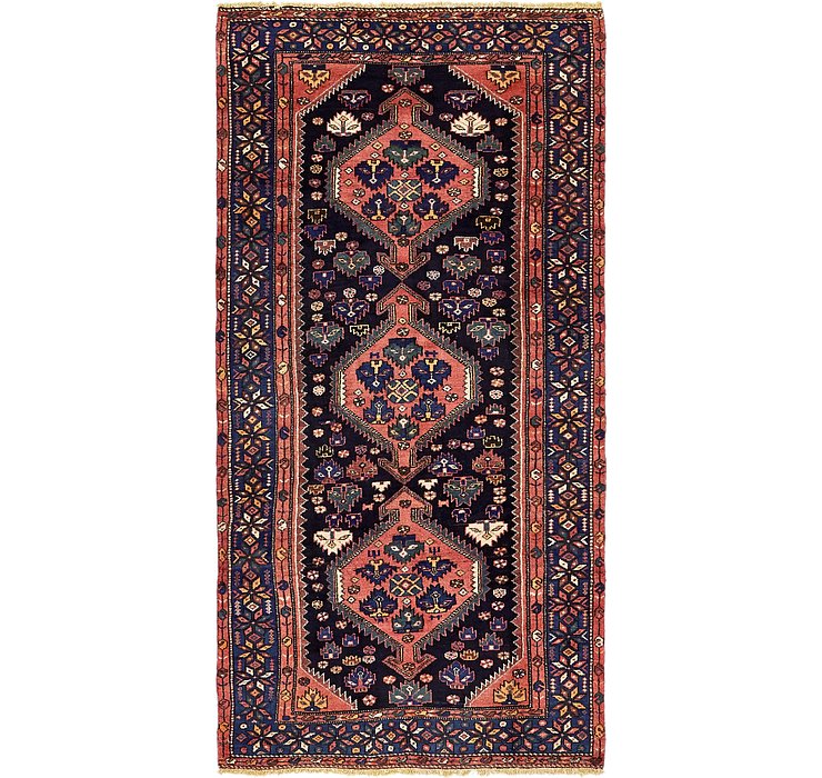 4' 6 x 9' 2 Zanjan Persian Runner Rug