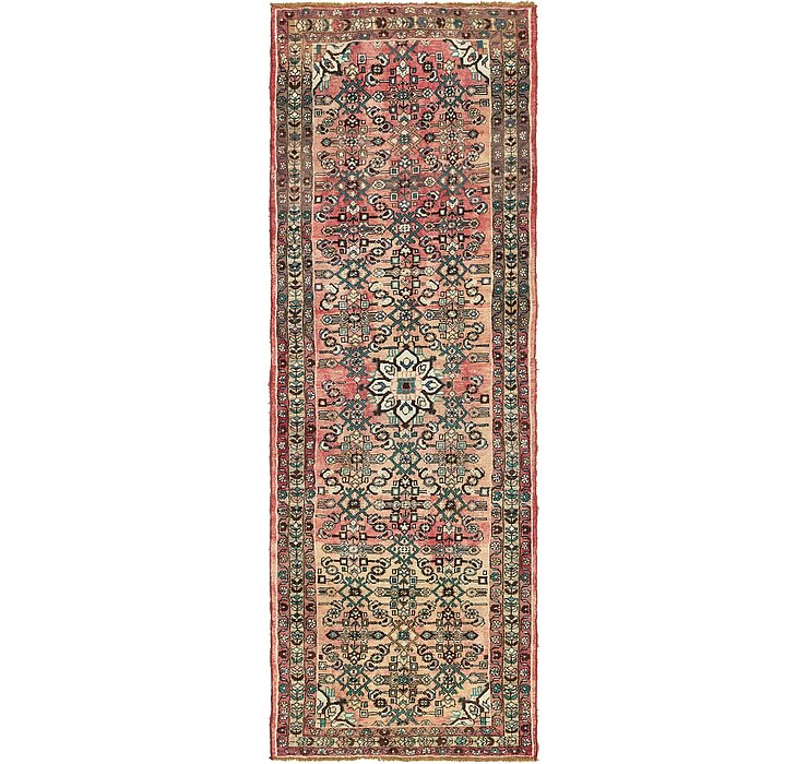 3' 6 x 10' 4 Hossainabad Persian Run...