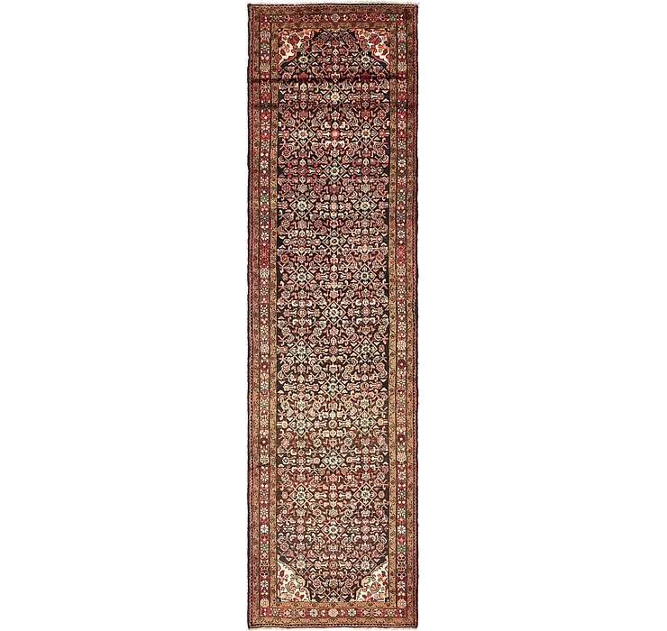 3' 9 x 14' Hossainabad Persian Run...