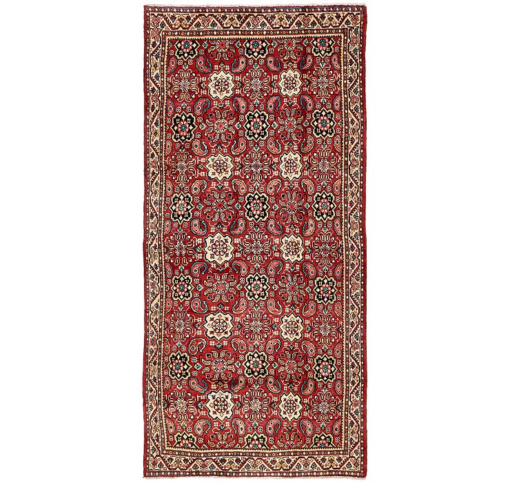 4' 8 x 9' 11 Farahan Persian Runner ...