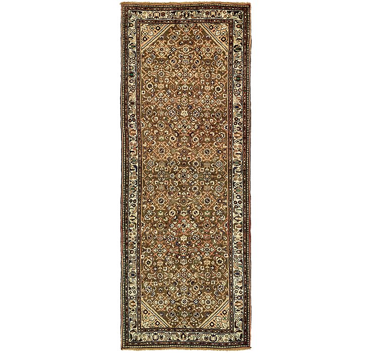 3' 11 x 10' 5 Hossainabad Persian Run...