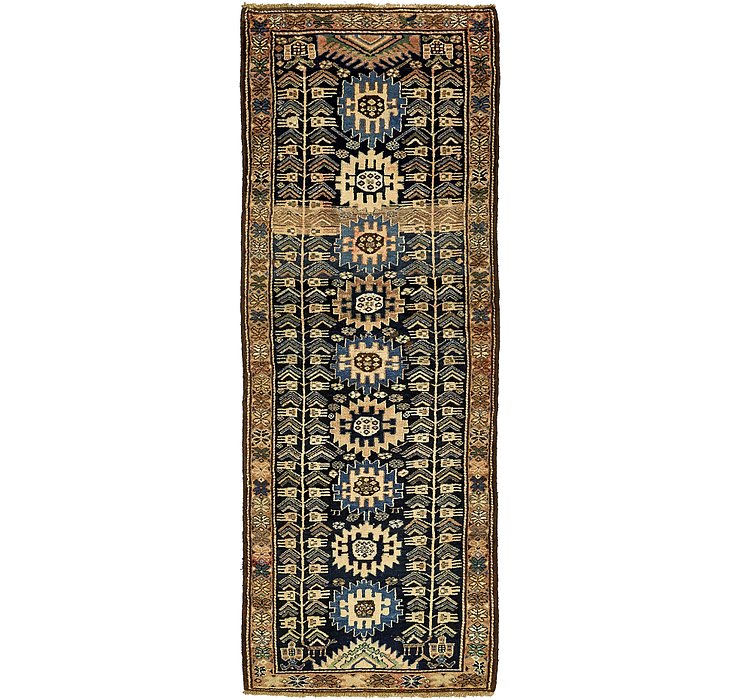 3' 4 x 9' 6 Hamedan Persian Runner ...