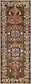 HandKnotted 3' 7 x 9' 5 Tafresh Persian Runner Rug thumbnail image 1