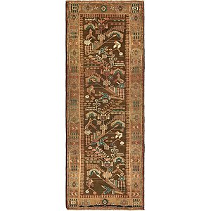 110cm x 302cm Saveh Persian Runner Rug