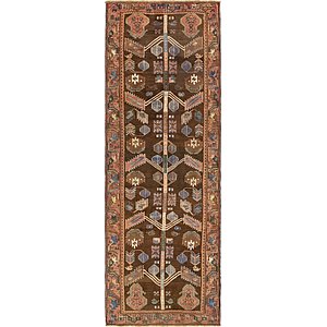 107cm x 305cm Saveh Persian Runner Rug