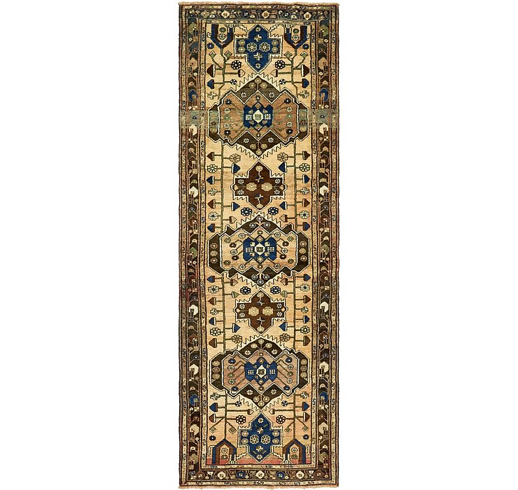 3' 5 x 10' 5 Hamedan Persian Runner ...
