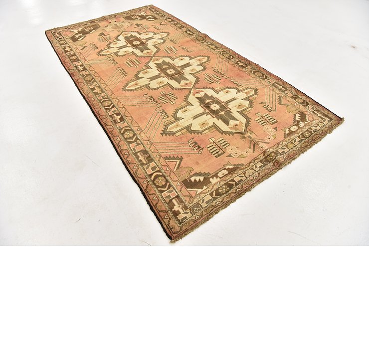 5' x 9' 4 Roodbar Persian Rug