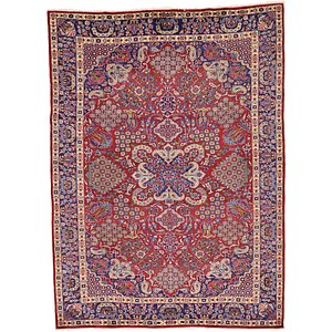 9' 4 x 13' 1 Isfahan Persian Rug