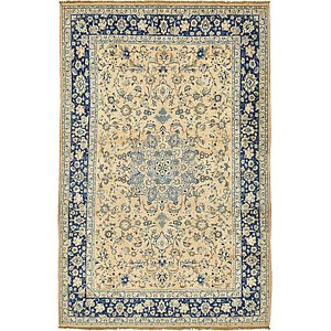 8' 7 x 13' 1 Isfahan Persian Rug