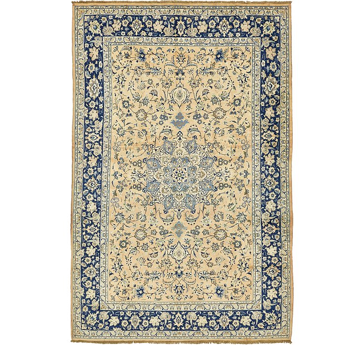8' 7 x 13' 1 Isfahan Persian Rug