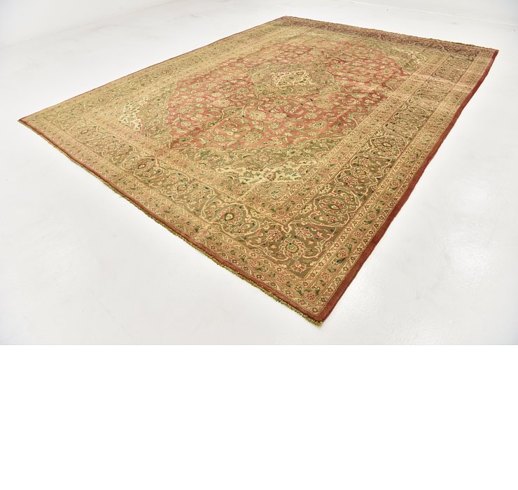 HandKnotted 9' 9 x 13' Kashan Persian Rug