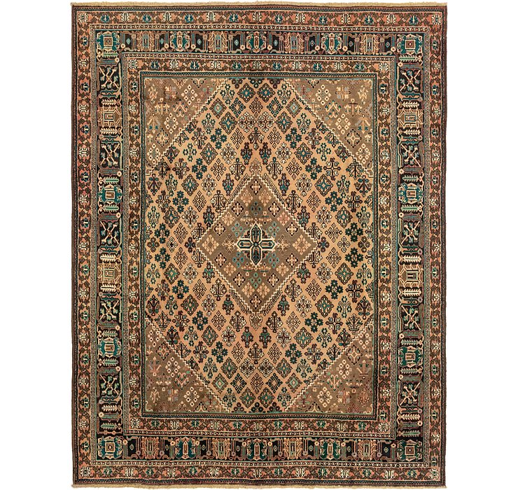 10' 1 x 13' 2 Joshaghan Persian Rug