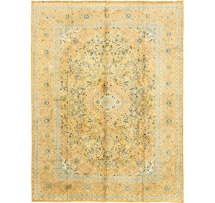 9' 9 x 12' 8 Kashan Persian Rug
