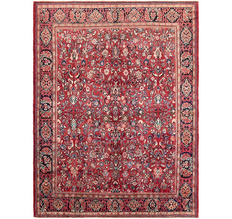 9' 5 x 12' 9 Meshkabad Persian Rug