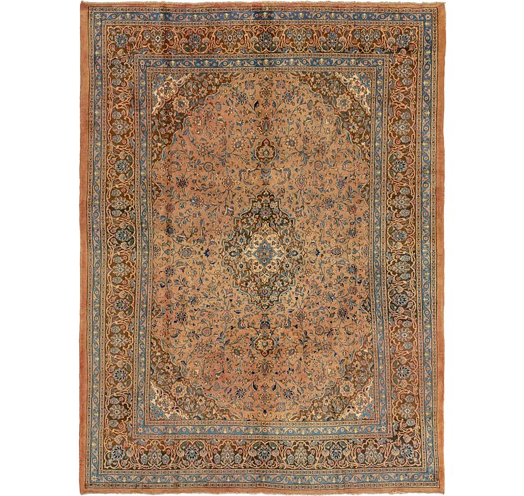 9' 7 x 12' 8 Mashad Persian Rug