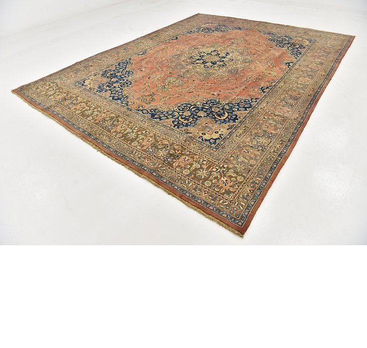 HandKnotted 9' 9 x 12' 9 Mashad Persian Rug