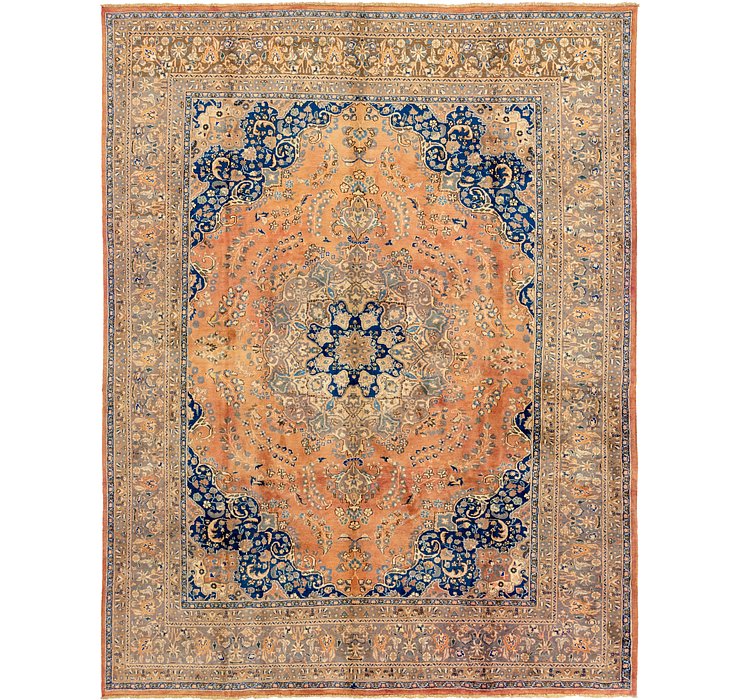 9' 9 x 12' 9 Mashad Persian Rug