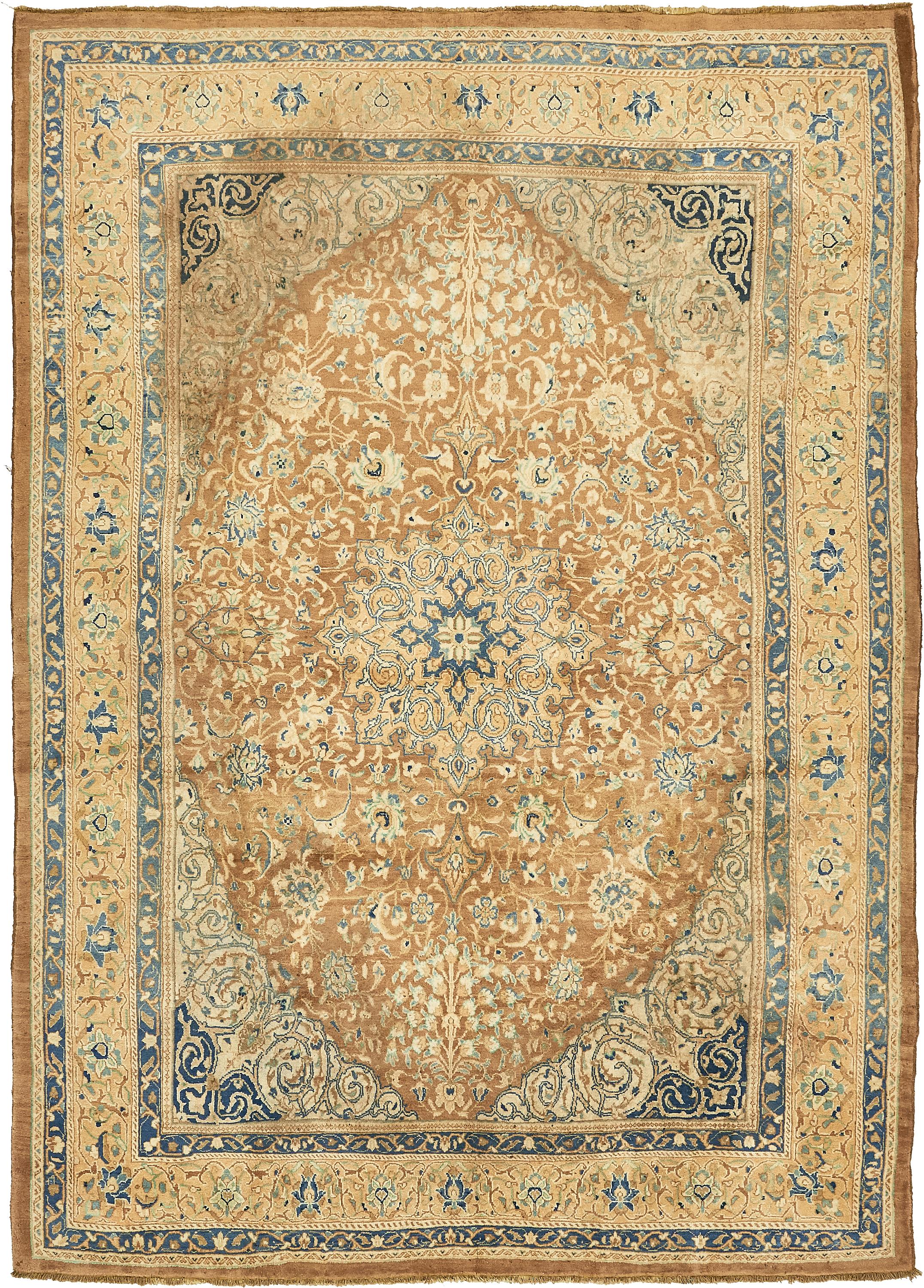 Tan 9' x 12' 9 Farahan Persian Rug eSaleRugs