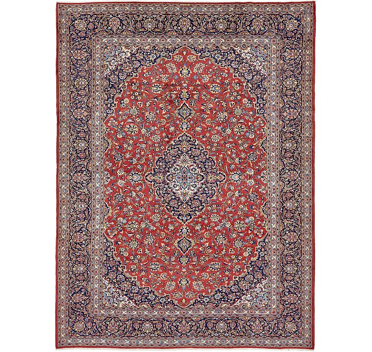 9' 10 x 13' 1 Kashan Persian Rug