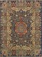 9' 7 x 13' Kashmar Persian Rug thumbnail image 1