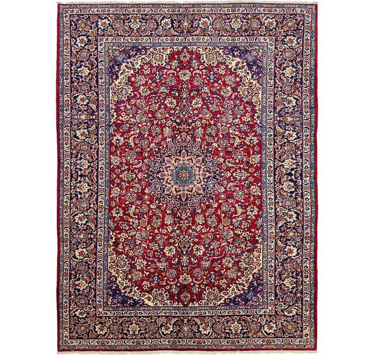 9' 10 x 13' 8 Isfahan Persian Rug