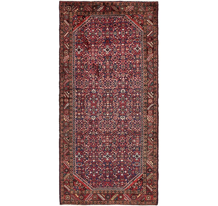 5' 1 x 10' 8 Hossainabad Persian Rug