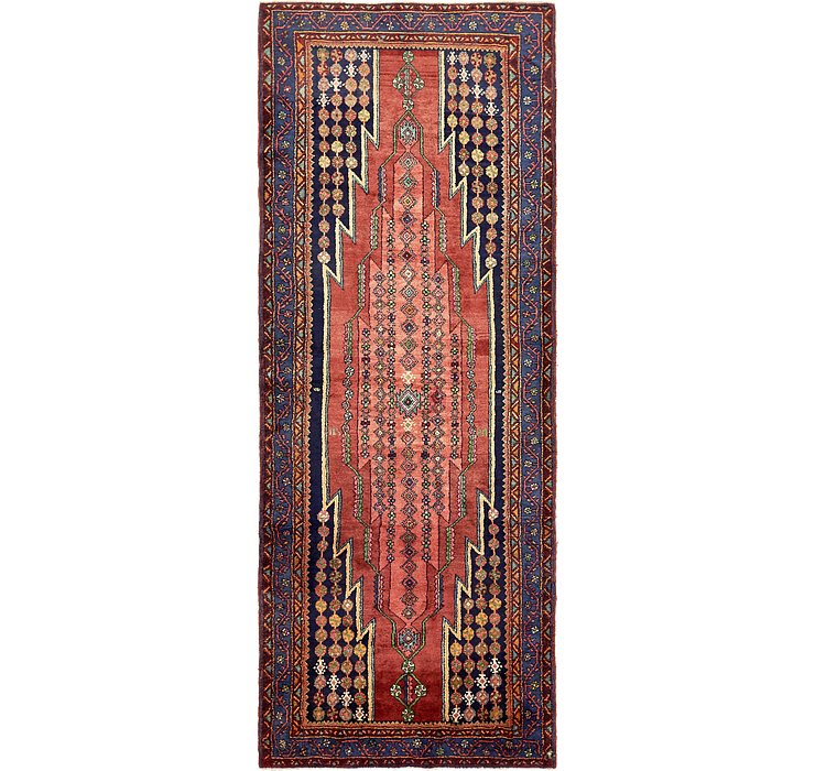 4' 4 x 11' 3 Hamedan Persian Runner ...