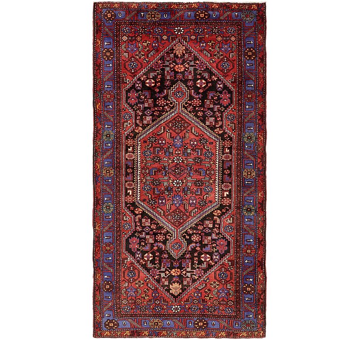 4' 10 x 9' 7 Zanjan Persian Runner Rug