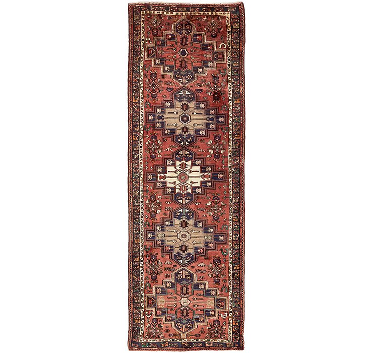 3' 8 x 12' 1 Hamedan Persian Runner ...