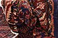4' x 13' 10 Hossainabad Persian Runner Rug thumbnail image 10
