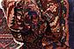 122cm x 422cm Hossainabad Persian Runner Rug thumbnail image 10