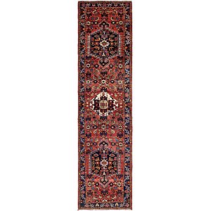 3' 6 x 13' 2 Hamedan Persian Runner ...