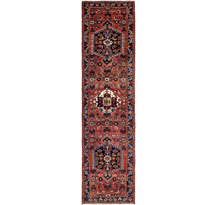 3' 6 x 13' 2 Hamedan Persian Runner ...