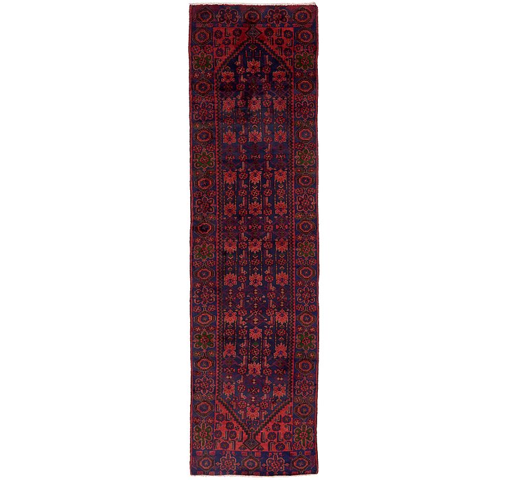 3' 3 x 12' 7 Zanjan Persian Runner Rug