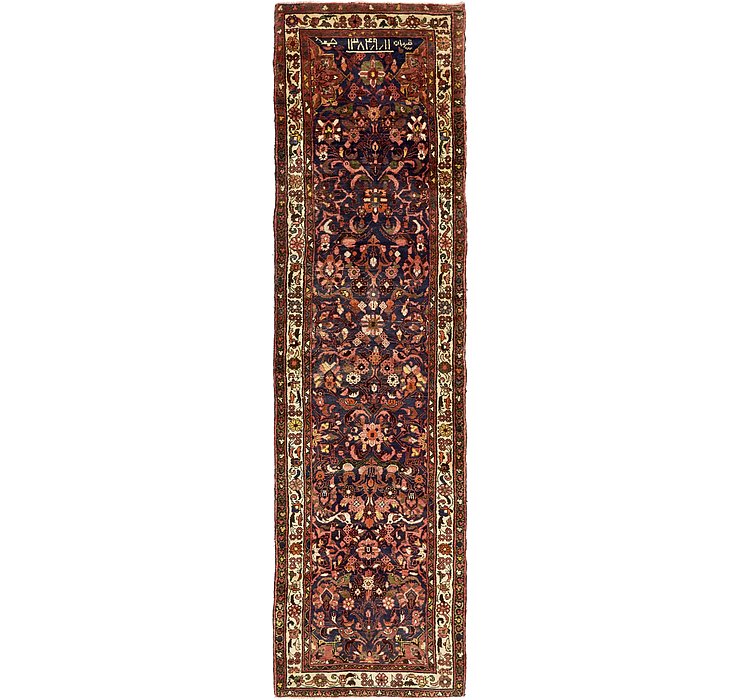 3' 4 x 12' 1 Hamedan Persian Runner ...
