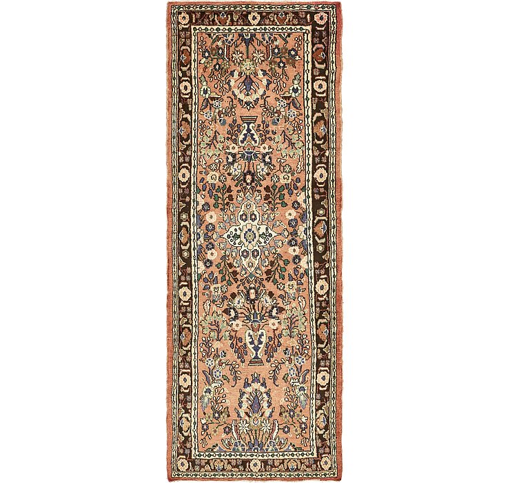 3' 7 x 10' Hamedan Persian Runner ...